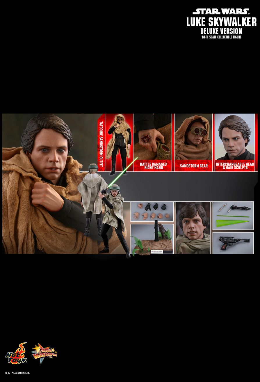 Luke Skywalker - Jedi Knight Deluxe  Star Wars Episode VI: Return of the Jedi - Movie Masterpiece Series
